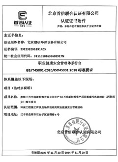 職業健康安全管理體系